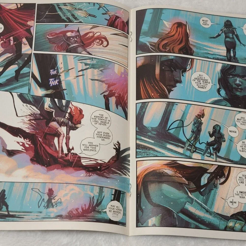 Angela Queen of Hel 1 Marvel Comics 2015 VF- Cover A - Picture 5 of 16